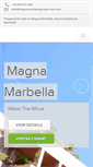 Mobile Screenshot of magnamarbellaproperties.com